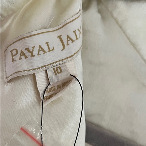 Anthropologie Payal Jain Archer Mini Dress Size 10 Cream Ivory Floral Silk NWT - Picture 14 of 16